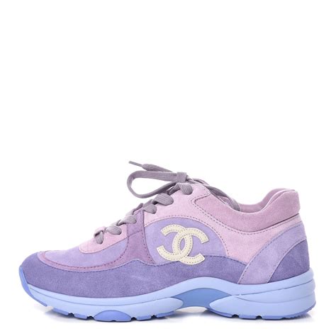 chanel sneakers purple|Chanel sport shoes.